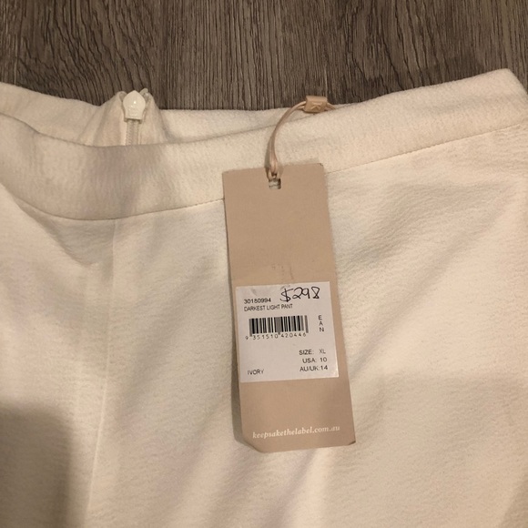 KEEPSAKE THE LABEL “DARKEST LIGHT PANT” SIZE XL - Picture 3 of 7